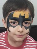 Batman face painting